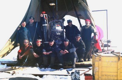 зимняя экспедиция Байкальской глубоководной нейтринной обсерватории